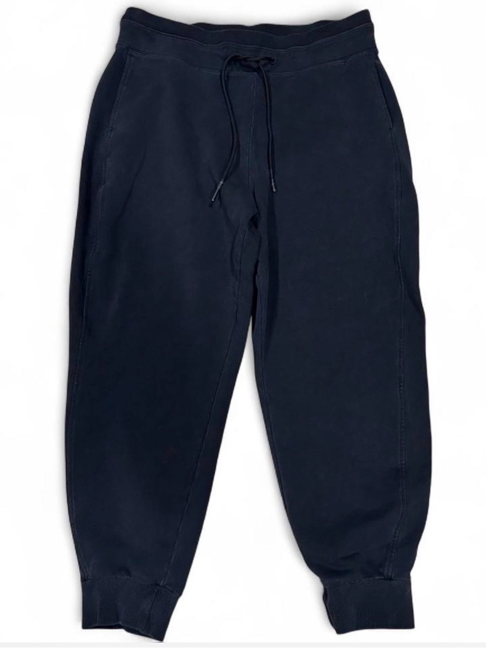 JoyLab Black Drawstring Jogger Pants Ribbed Cuff